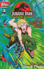 Jurassic Park: Raptors Attack #3 © 1994 Topps